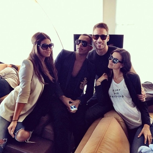 Simon Huck, Kim Kardashian, Kanye West, Wedding Instagrams